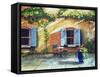 Shuttered Windows, Provence, France, 1999-Trevor Neal-Framed Stretched Canvas