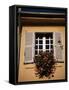 Shutters and Window, Aix En Provence, Provence, France-Jean Brooks-Framed Stretched Canvas