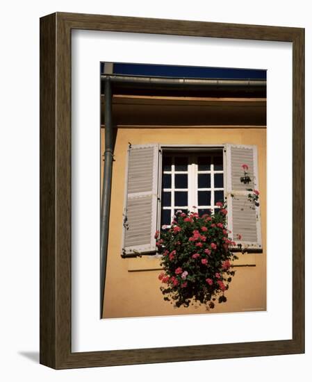 Shutters and Window, Aix En Provence, Provence, France-Jean Brooks-Framed Photographic Print