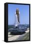 Shuttle Being Transported-Bettmann-Framed Stretched Canvas