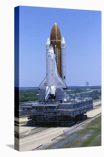 Shuttle Being Transported-Bettmann-Stretched Canvas