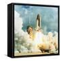 Shuttle Columbia Launch, Mission STS-78, 20.6.96-null-Framed Stretched Canvas