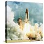 Shuttle Columbia Launch, Mission STS-78, 20.6.96-null-Stretched Canvas