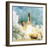 Shuttle Columbia Launch, Mission STS-78, 20.6.96-null-Framed Premium Photographic Print