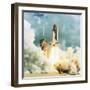 Shuttle Columbia Launch, Mission STS-78, 20.6.96-null-Framed Premium Photographic Print