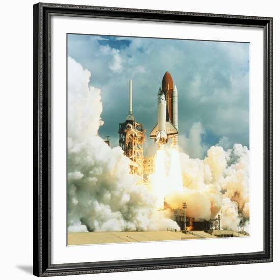 Shuttle Columbia Launch, Mission STS-78, 20.6.96-null-Framed Photographic Print