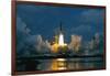 Shuttle Columbia Lifting Off-null-Framed Photographic Print