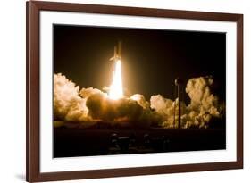 Shuttle Discovery Launch-null-Framed Photo