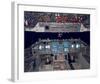 Shuttle Flight Deck-null-Framed Art Print