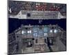 Shuttle Flight Deck-null-Mounted Art Print