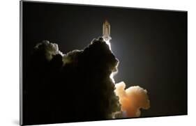 Shuttle Taking Off-null-Mounted Poster