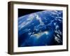Shuttle View of Part of the Bahamas Archpelago-null-Framed Photographic Print
