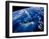 Shuttle View of Part of the Bahamas Archpelago-null-Framed Photographic Print