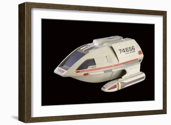 Shuttlecraft Tereshkova Miniature Model, Used in 'Star Trek: Voyager', C.1995-null-Framed Giclee Print