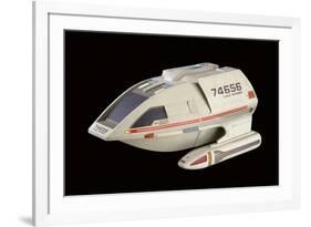 Shuttlecraft Tereshkova Miniature Model, Used in 'Star Trek: Voyager', C.1995-null-Framed Giclee Print
