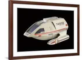 Shuttlecraft Tereshkova Miniature Model, Used in 'Star Trek: Voyager', C.1995-null-Framed Giclee Print