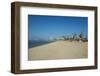 Shuwaikh beach and skyline of Kuwait City, Kuwait, Middle East-Michael Runkel-Framed Photographic Print