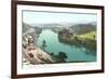 Shuykill River, Reading-null-Framed Art Print