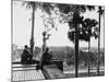 Shwe Dagon, the Pilgrim's Rest (A European Traveller Looks Out with a Telescope) Burma, c.1900-10-Vincent Clarence Scott O'Connor-Mounted Photographic Print