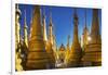 Shwe Inn Thein Paya on Inle Lake-Jon Hicks-Framed Photographic Print