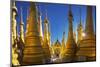 Shwe Inn Thein Paya on Inle Lake-Jon Hicks-Mounted Photographic Print