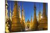 Shwe Inn Thein Paya on Inle Lake-Jon Hicks-Mounted Photographic Print