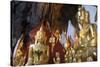 Shwe Umin Pagoda Paya, Buddha Images Inside the Limestone Gold Buddha Caves, Pindaya-Stephen Studd-Stretched Canvas