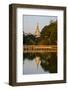Shwedagon, Kan Daw Gyi Lake and Park, Old City, Yangon (Rangoon), Myanmar (Burma), Asia-Nathalie Cuvelier-Framed Photographic Print