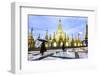 Shwedagon Pagoda in Yangon, Myanmar at Early-Morning. it is known as Shwedagon Zedi Daw, Great Dago-Richard Yoshida-Framed Photographic Print