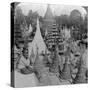 Shwedagon Pagoda, Rangoon, Burma, C1900s-Underwood & Underwood-Stretched Canvas