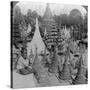 Shwedagon Pagoda, Rangoon, Burma, C1900s-Underwood & Underwood-Stretched Canvas