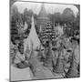 Shwedagon Pagoda, Rangoon, Burma, C1900s-Underwood & Underwood-Mounted Photographic Print