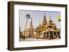 Shwedagon Pagoda (Shwedagon Zedi Daw) (Golden Pagoda), Yangon (Rangoon), Myanmar (Burma), Asia-Matthew Williams-Ellis-Framed Photographic Print