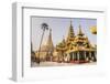 Shwedagon Pagoda (Shwedagon Zedi Daw) (Golden Pagoda), Yangon (Rangoon), Myanmar (Burma), Asia-Matthew Williams-Ellis-Framed Photographic Print