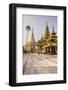 Shwedagon Pagoda (Shwedagon Zedi Daw) (Golden Pagoda), Yangon (Rangoon), Myanmar (Burma), Asia-Matthew Williams-Ellis-Framed Photographic Print