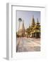 Shwedagon Pagoda (Shwedagon Zedi Daw) (Golden Pagoda), Yangon (Rangoon), Myanmar (Burma), Asia-Matthew Williams-Ellis-Framed Photographic Print