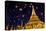 Shwedagon Pagoda with Larntern in the Sky, Yangon Myanmar-Krunja-Stretched Canvas