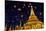 Shwedagon Pagoda with Larntern in the Sky, Yangon Myanmar-Krunja-Mounted Photographic Print