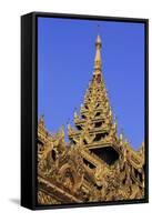 Shwedagon Pagoda, Yangon (Rangoon), Myanmar (Burma), Asia-Richard Cummins-Framed Stretched Canvas