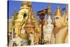 Shwedagon Pagoda, Yangon (Rangoon), Myanmar (Burma), Asia-Richard Cummins-Stretched Canvas