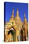 Shwedagon Pagoda, Yangon (Rangoon), Myanmar (Burma), Asia-Richard Cummins-Stretched Canvas