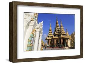 Shwedagon Pagoda, Yangon (Rangoon), Myanmar (Burma), Asia-Richard Cummins-Framed Photographic Print