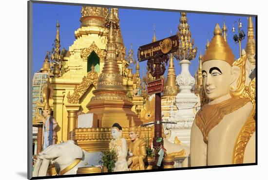 Shwedagon Pagoda, Yangon (Rangoon), Myanmar (Burma), Asia-Richard Cummins-Mounted Photographic Print