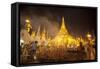 Shwedagon Pagoda, Yangon (Rangoon), Myanmar (Burma), Asia-Colin Brynn-Framed Stretched Canvas