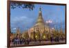 Shwedagon Pagoda, Yangon (Rangoon), Myanmar (Burma), Asia-Peter Schickert-Framed Photographic Print