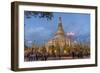 Shwedagon Pagoda, Yangon (Rangoon), Myanmar (Burma), Asia-Peter Schickert-Framed Photographic Print