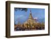 Shwedagon Pagoda, Yangon (Rangoon), Myanmar (Burma), Asia-Peter Schickert-Framed Premium Photographic Print