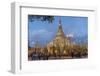 Shwedagon Pagoda, Yangon (Rangoon), Myanmar (Burma), Asia-Peter Schickert-Framed Premium Photographic Print