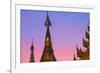 Shwedagon Paya at Sunset-Jon Hicks-Framed Photographic Print