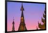 Shwedagon Paya at Sunset-Jon Hicks-Framed Photographic Print